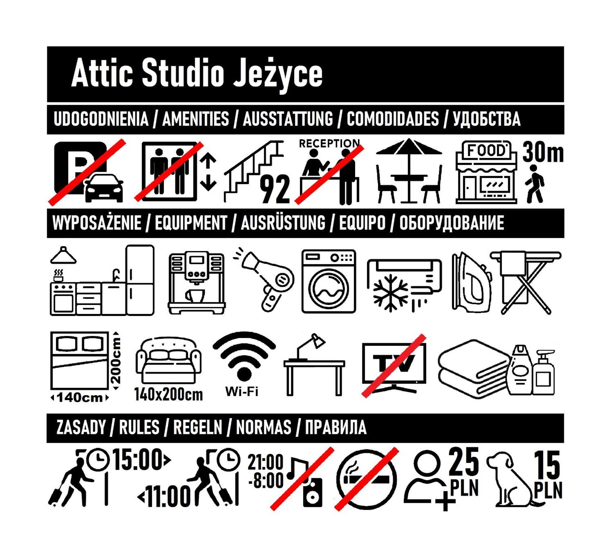 Attic Studio Jezyce Poznan Bagian luar foto